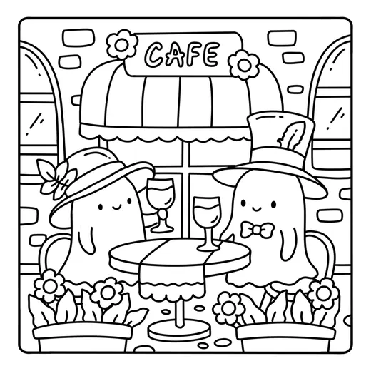 Página de Halloween para colorear 9